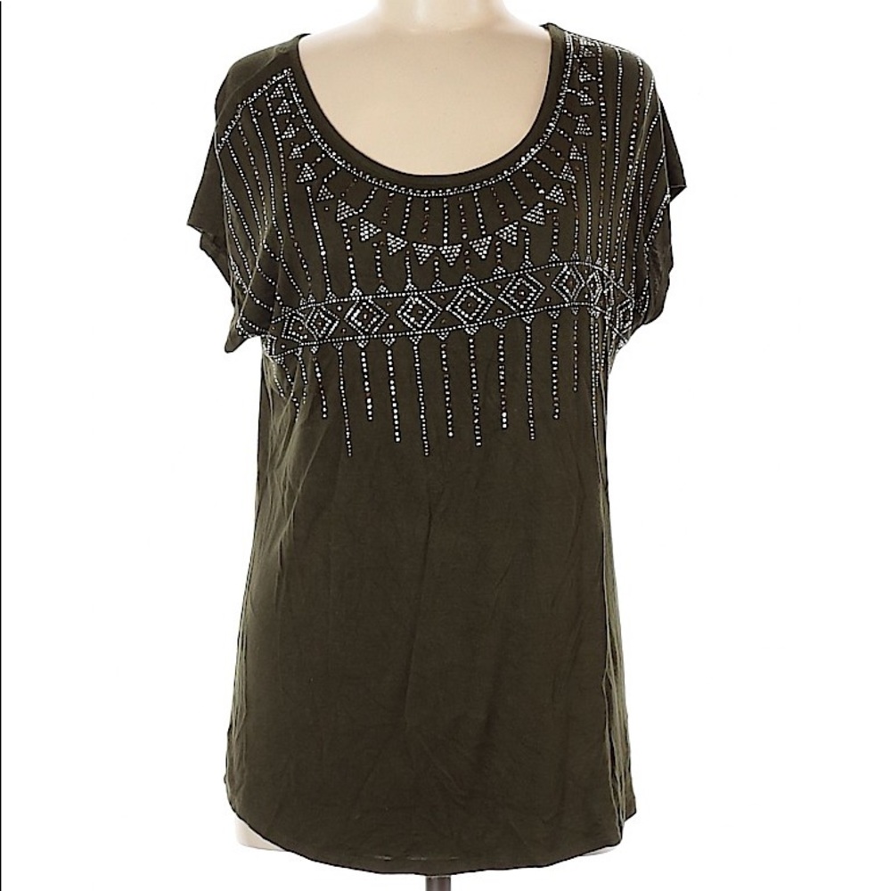 Tempted Hearts LA rhinestone blouse